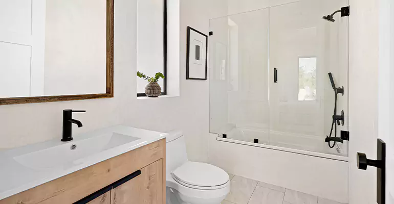 Tub Replacement With Shower in St. Charles